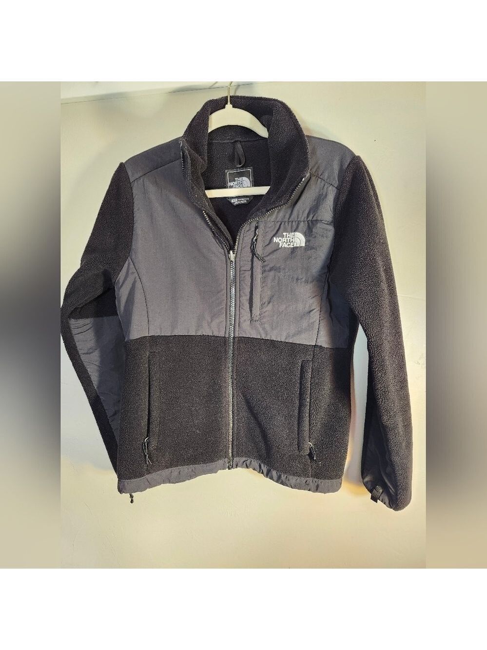 The North Face Danali  Charcoal and Black Fleece Jacket Sz L